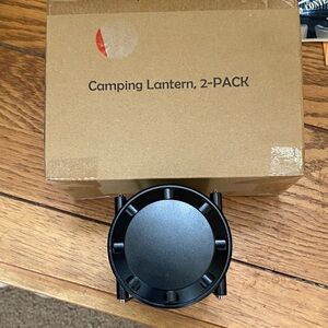 Black Camping Lantern 2-Pack